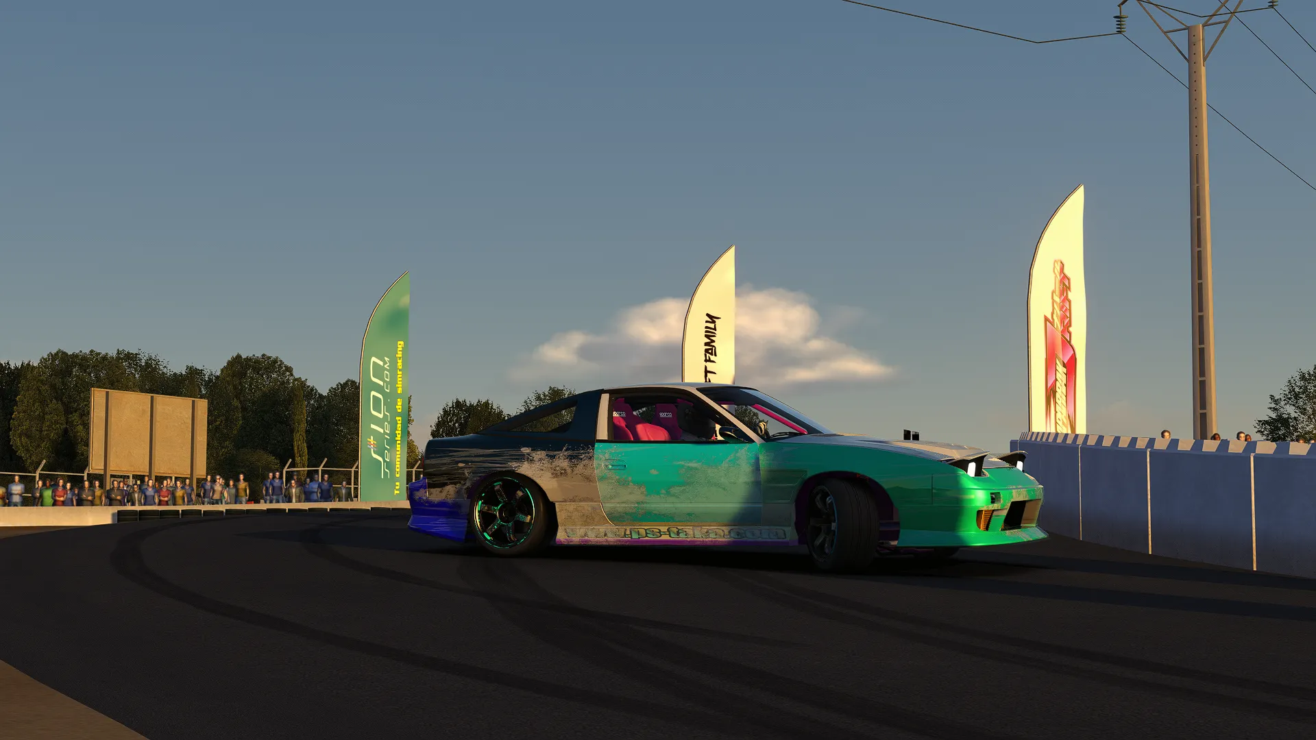 Naparrak Drift Circuit Track For Assetto Corsa