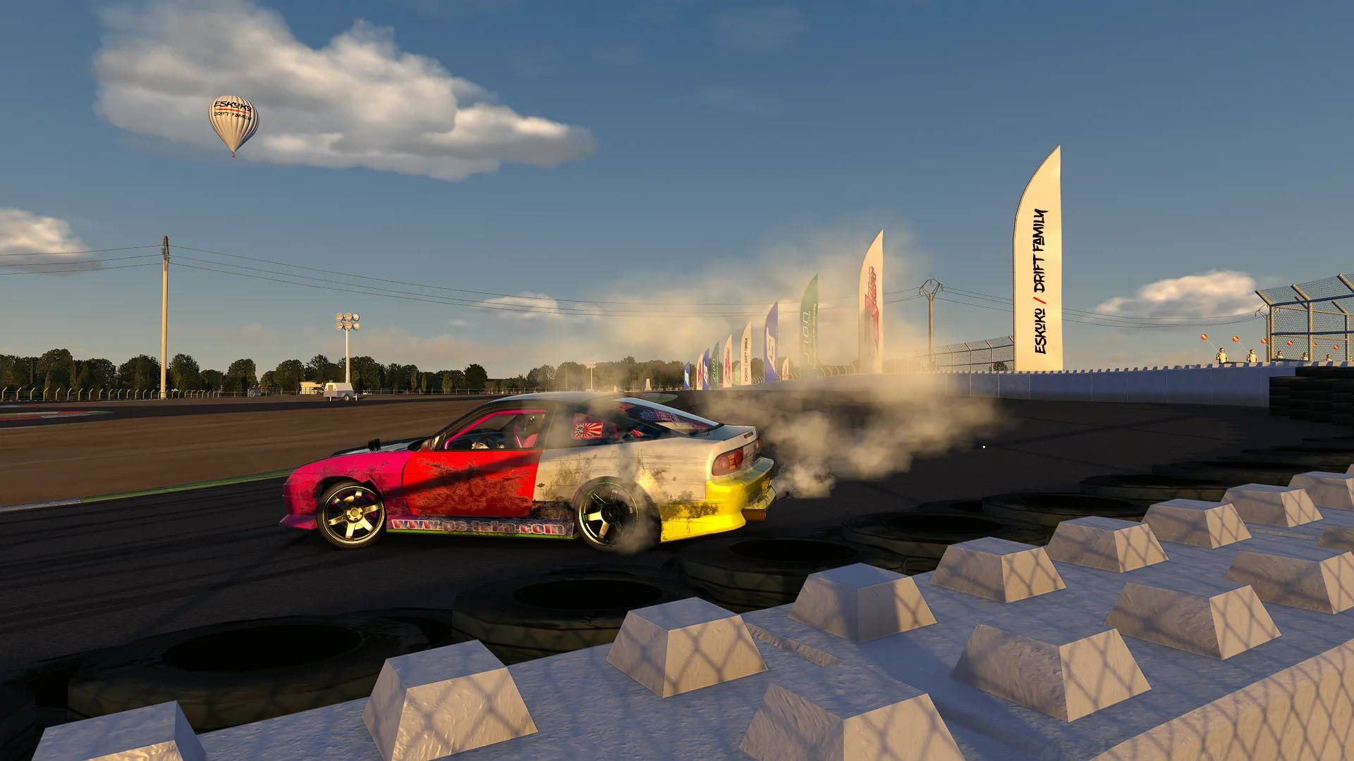 Naparrak Drift Circuit Track For Assetto Corsa