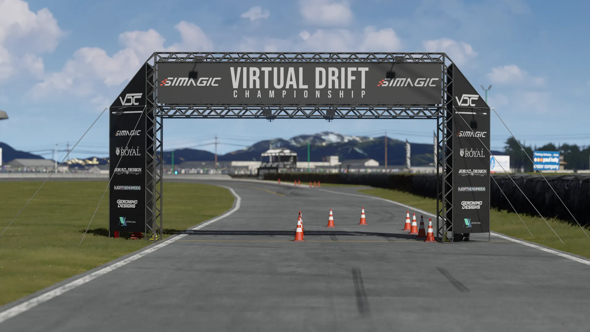 Ruapuna Park VDC Layout C by Virtual Drift Champs - Track