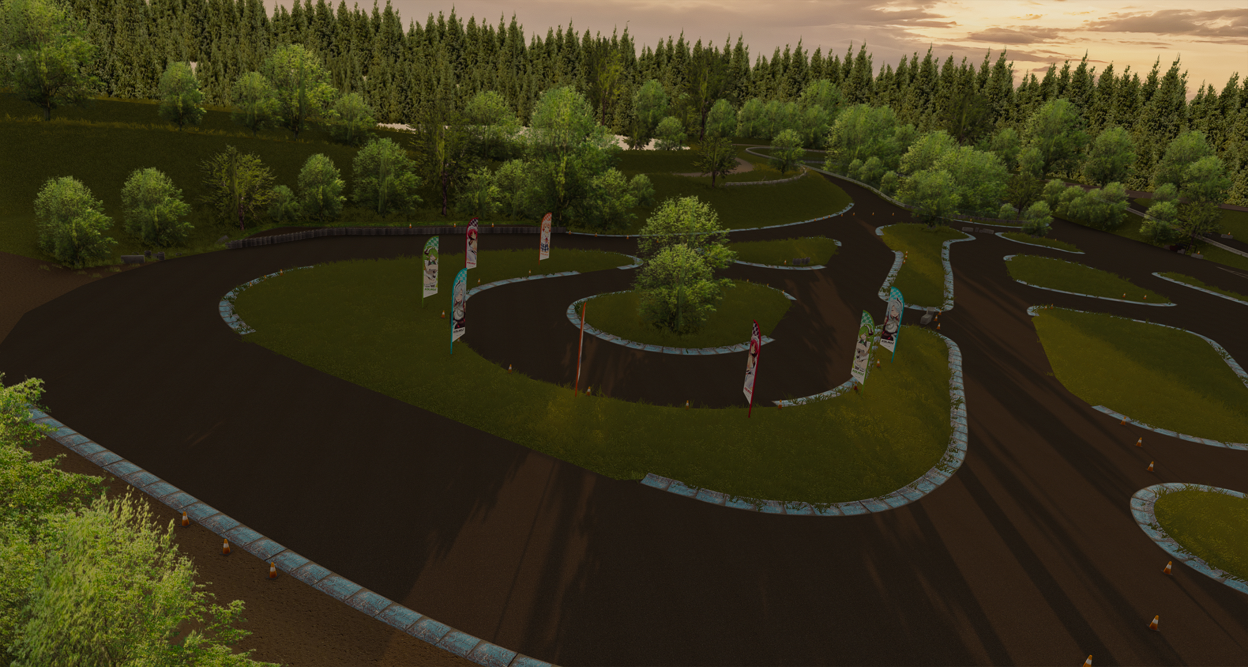 SS Park Circuit Fukushima Track For Assetto Corsa