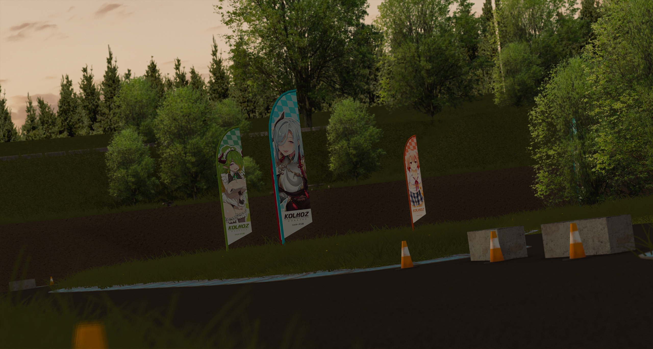 SS Park Circuit Fukushima Track For Assetto Corsa