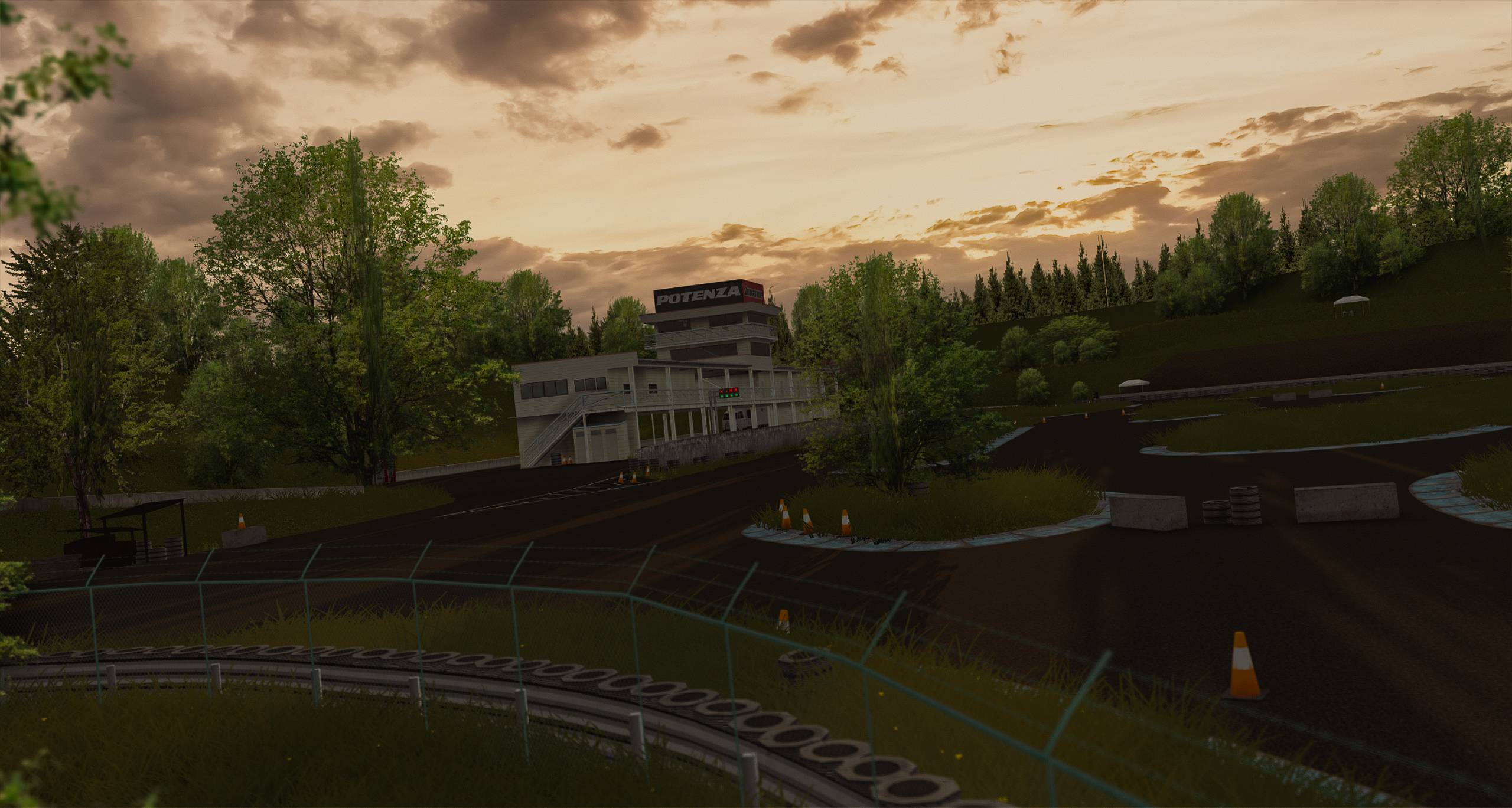 SS Park Circuit Fukushima Track For Assetto Corsa