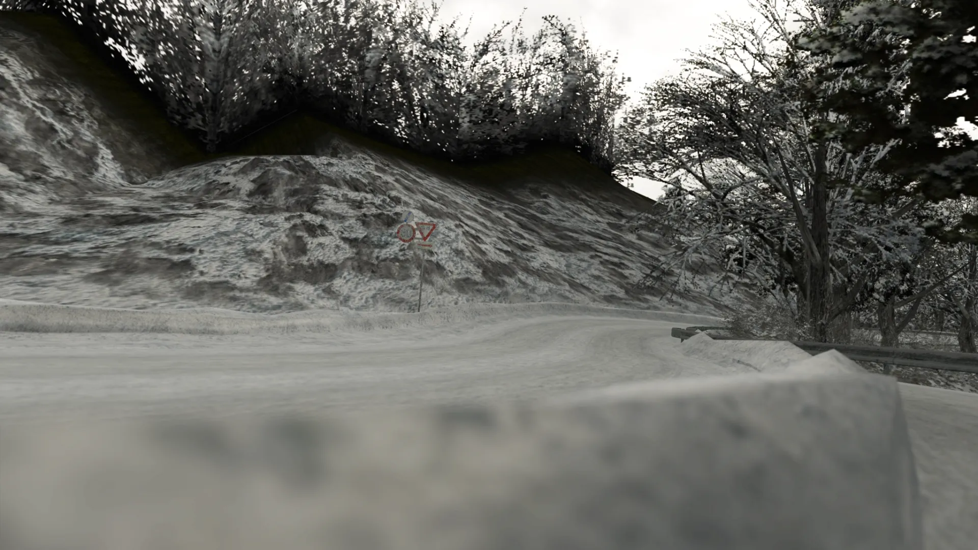 Tsukuba Fruits Line Snow Track For Assetto Corsa