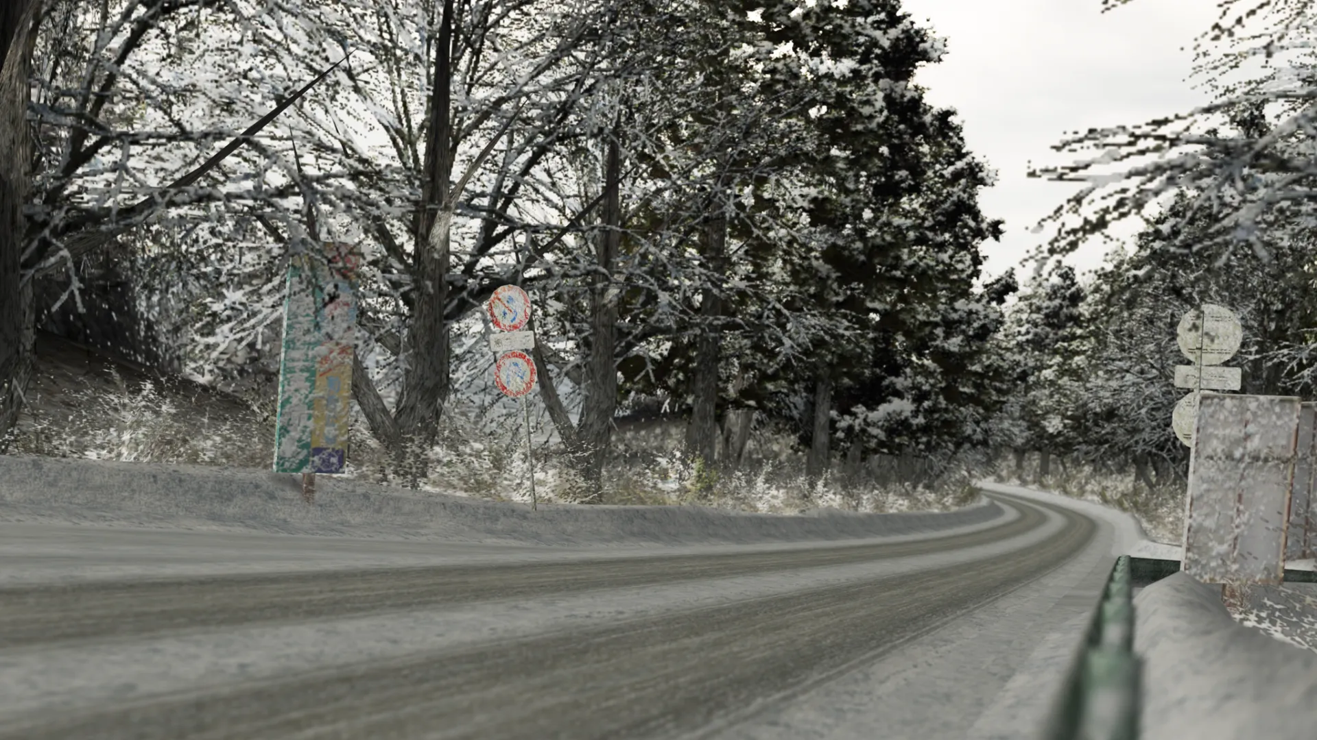 Tsukuba Fruits Line Snow Track For Assetto Corsa