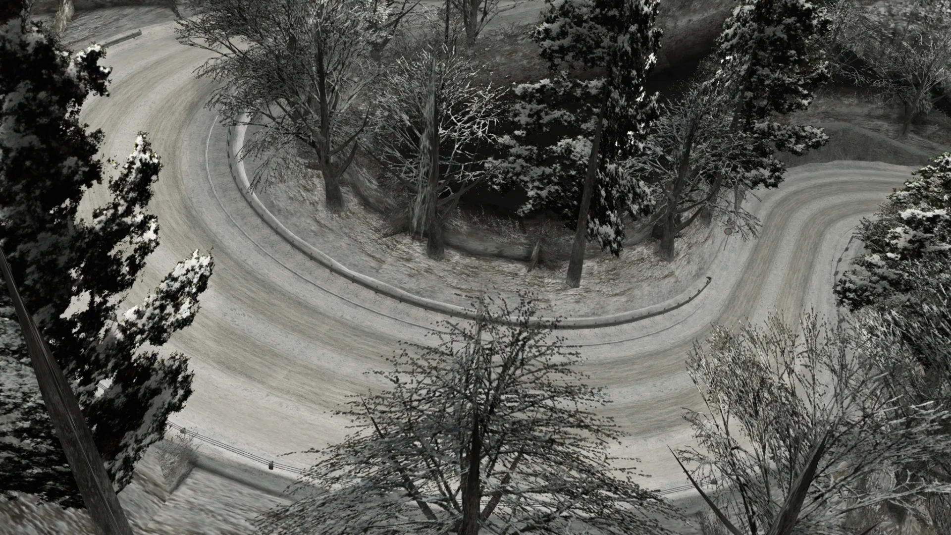 Tsukuba Fruits Line Snow Track For Assetto Corsa