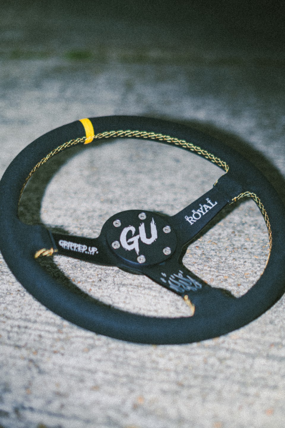 gripped up x grip royal steering wheel